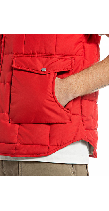 リサイクルリップストップポリ ベスト｜REPLAY リプレイ公式通販サイト